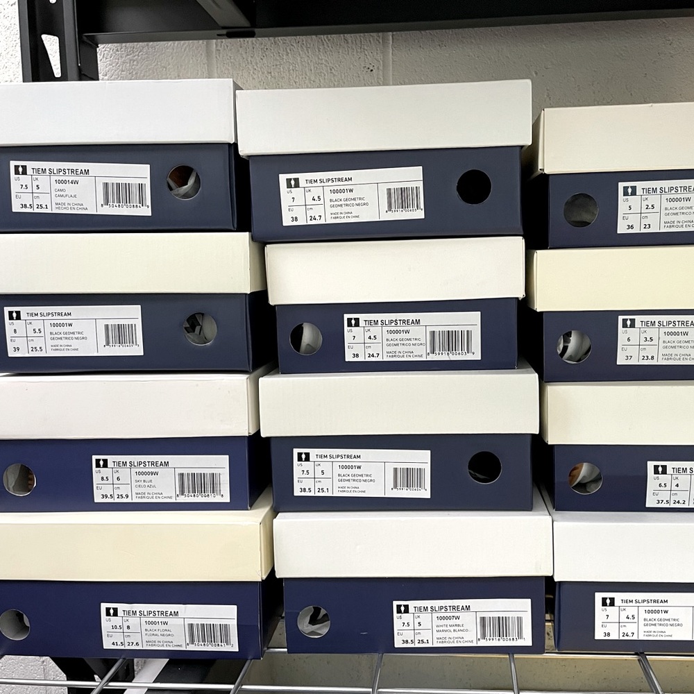 BRAND NEW TIEM Slipstream Shoes - various sizes and colors available